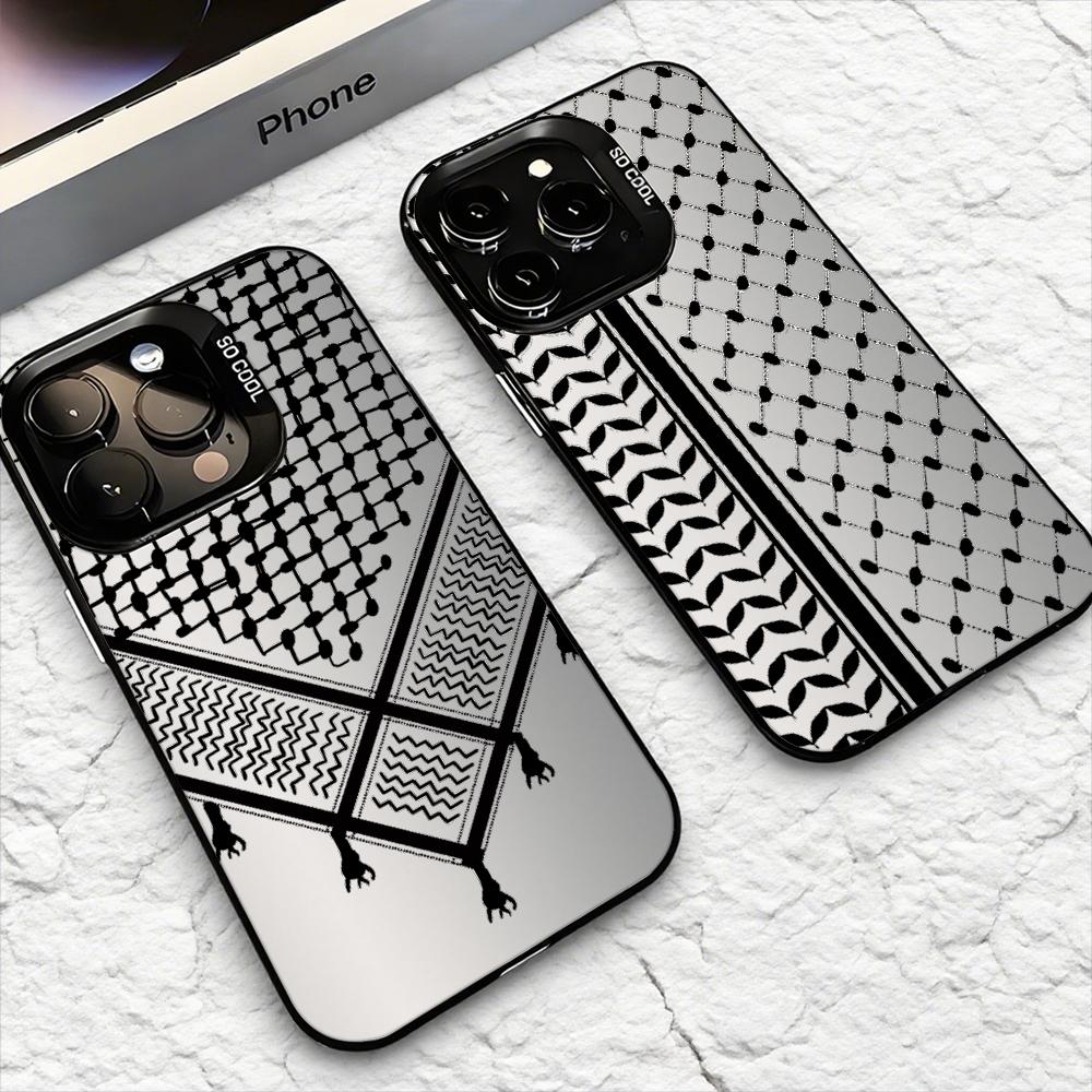 Phone Cases For Iphone 13 - Custodia per Telefono Keffiyeh P-Palestine per
