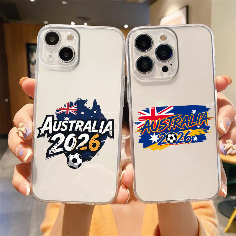 Phone Cases Australia - Custodia per telefono Australia Football First