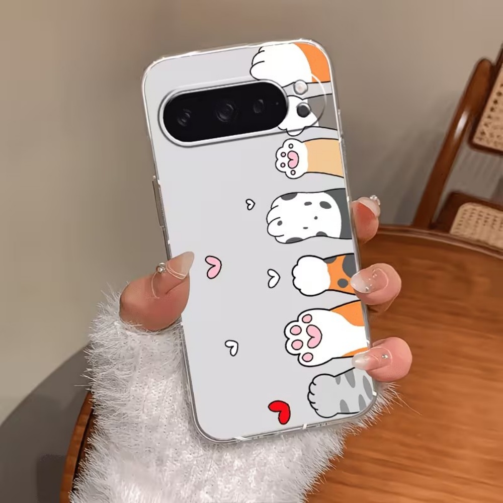 Phone Cases Google Pixel 10 Pro - Cover per telefono in silicone trasparente