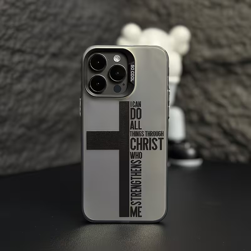Phone Cases Xr Iphone - Cover Anti-Impronta a Croce con Design