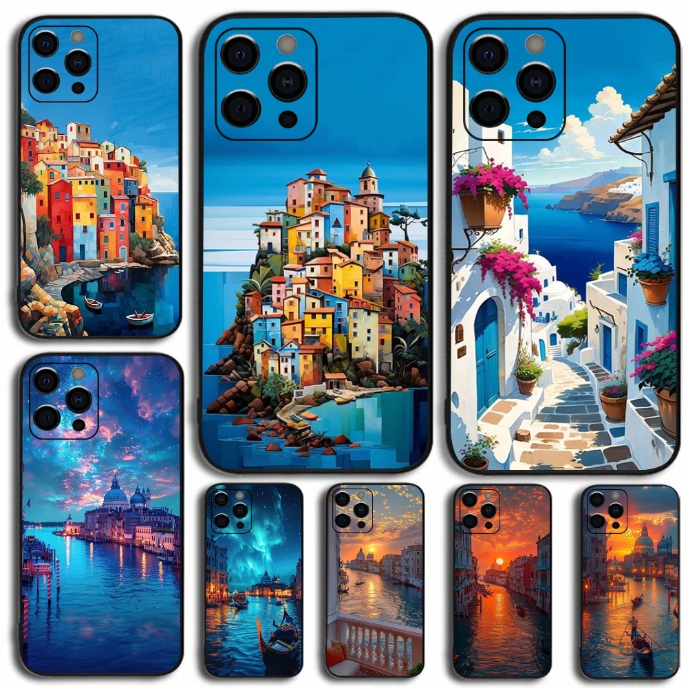 Phone Cases Australia - Custodia per telefono Travel italy Street
