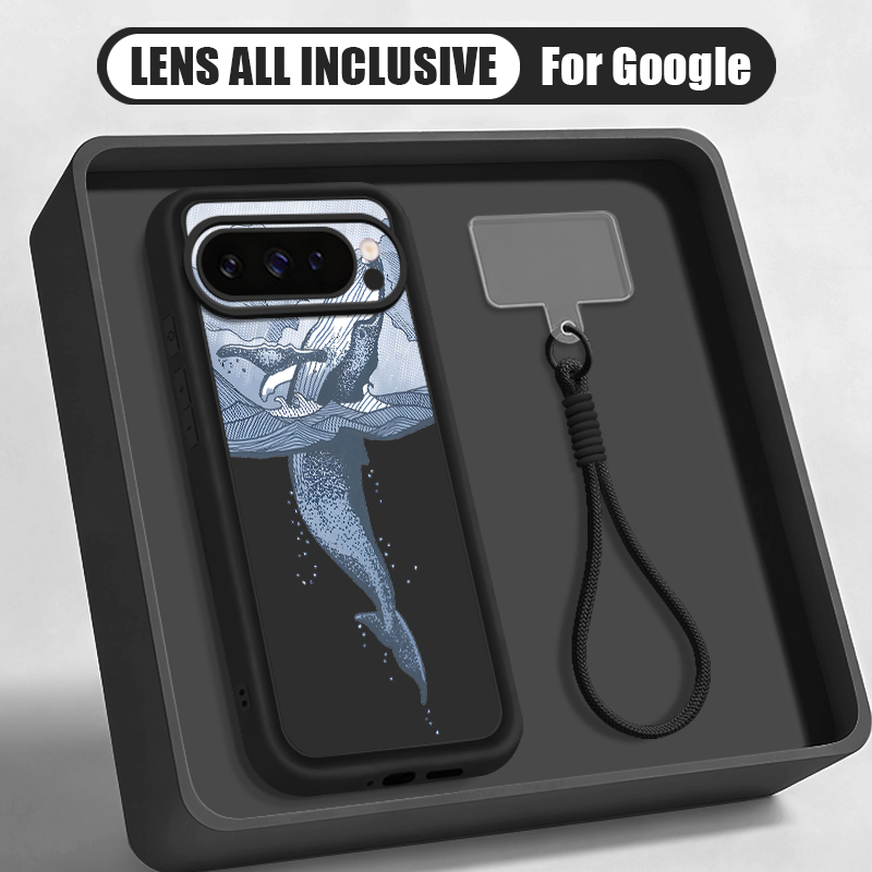 Phone Cases Google Pixel 10 Pro - Custodia con cordino da polso e