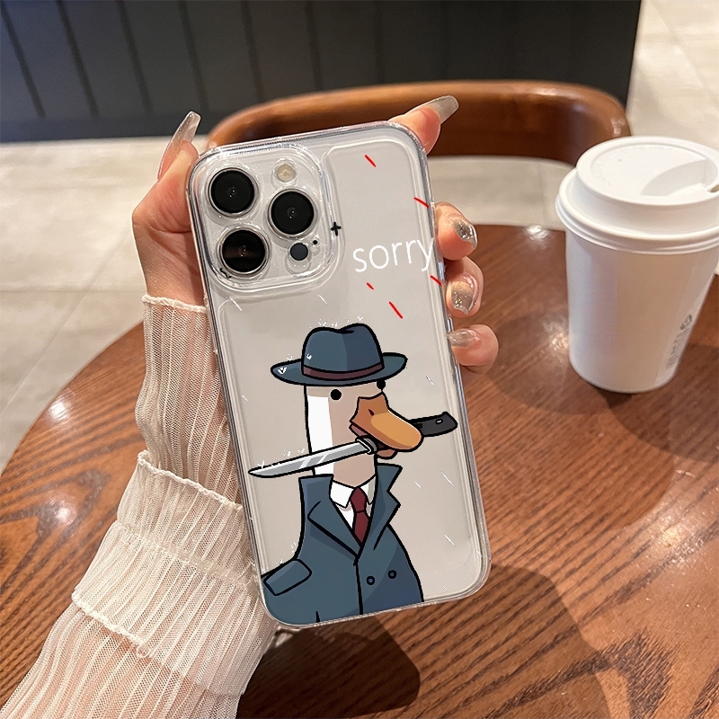 Phone Cases Funny - Custodia per telefono Funny Killer Duck