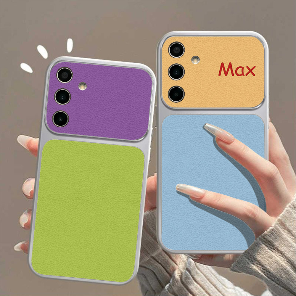 Phone Cases Leather - Custodia per telefono in pelle opaca