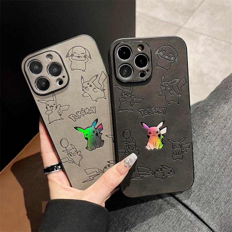 Phone Cases Leather - Custodia per telefono laser in ecopelle