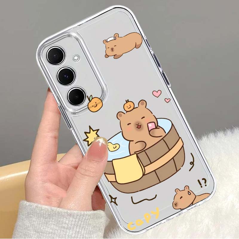 Phone Cases Funny - Cartoon Bear Funny per Samsung Galaxy