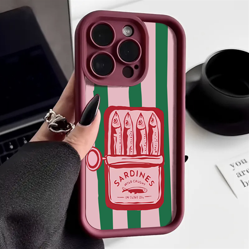 Phone Cases Funny - Divertente Cover per iPhone a Righe