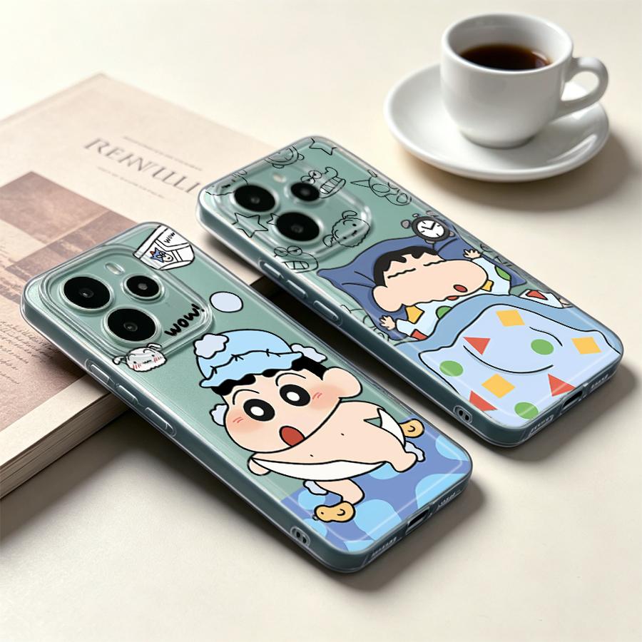 Xiaomi Redmi Note 13 - Custodia Morbida Shin-ChanS per Xiaomi Redmi